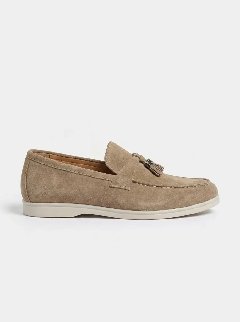 Suede Loafer – Mocassin Confortable 100% Daim