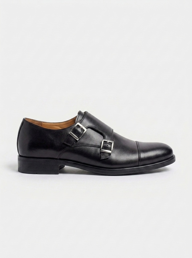 Double monk strap - Classiques 100 % Cuir