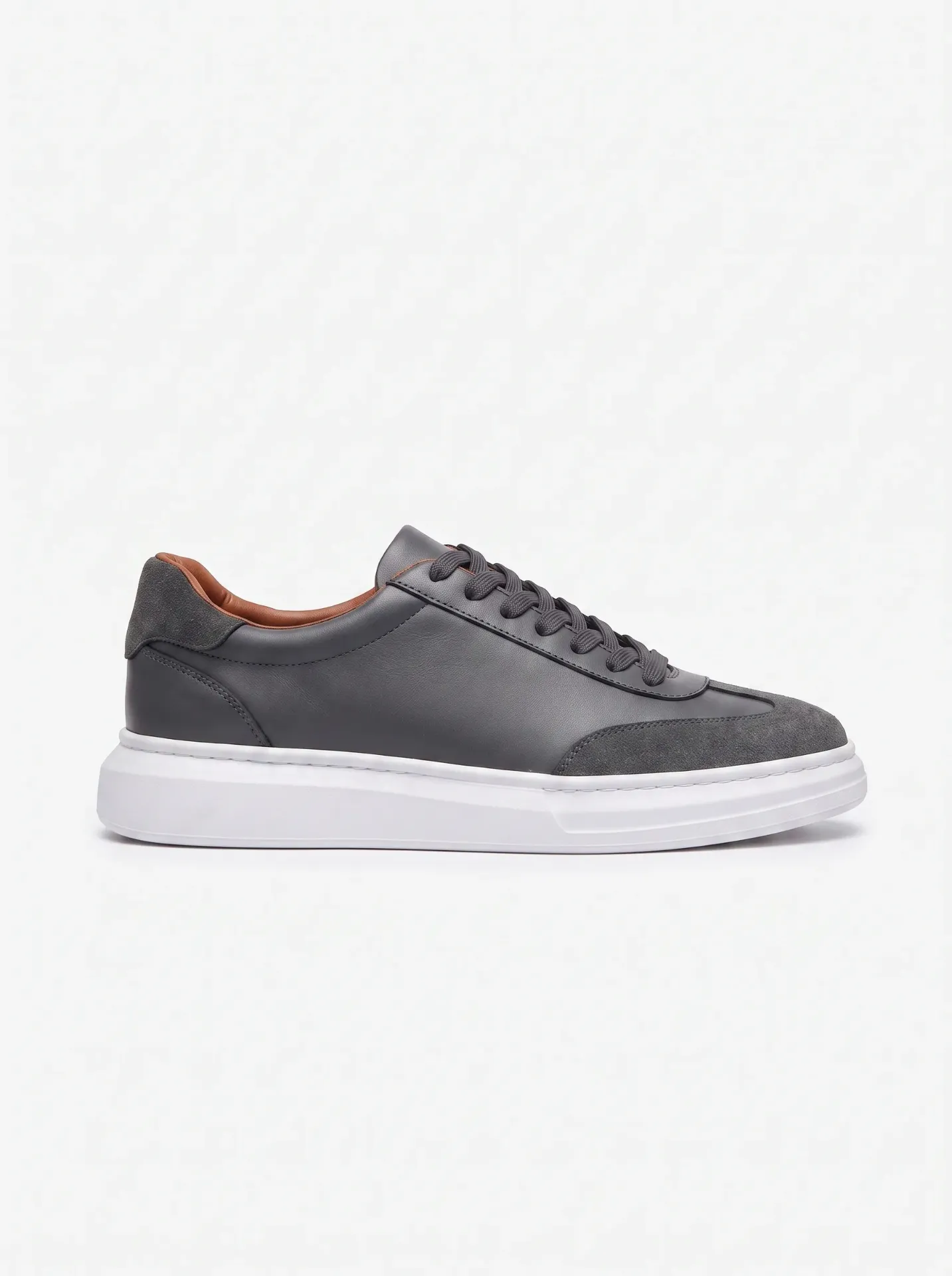 Sneaker Cuir & Daim